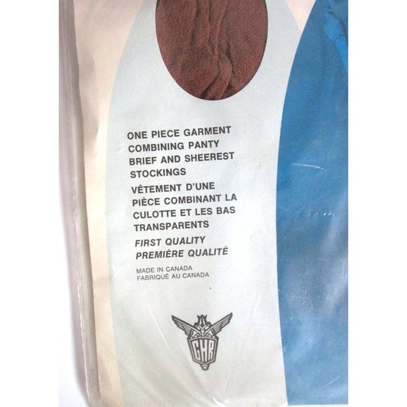 Vintage All in One Fit Lon Panti Hose - Canada New Old Stock Unopened 100% Nylon - Picture 2 of 5